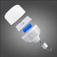 USB Rechargeable LED Lantern Portable High Power Camping BBQ Night Light with Hook Outdoor Emergency Tents Lamp 4
