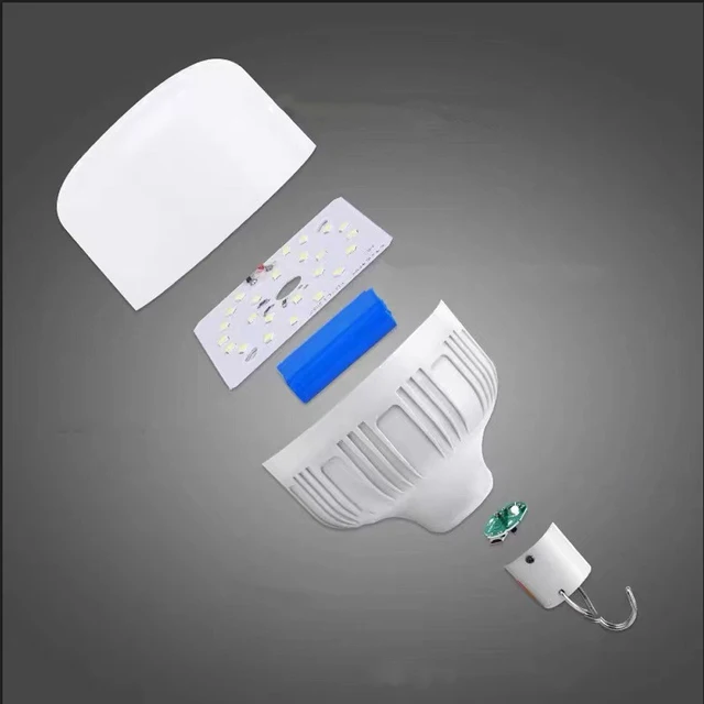 USB Rechargeable LED Lantern Portable High Power Camping BBQ Night Light with Hook Outdoor Emergency Tents Lamp 4