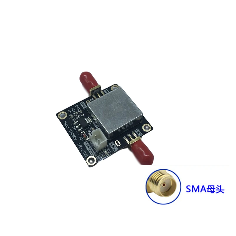 E-Electronic  AD8318 Module Power Meter Logarithmic Detector 1M-8GHz 70dB Dynamic ALC AGC Control