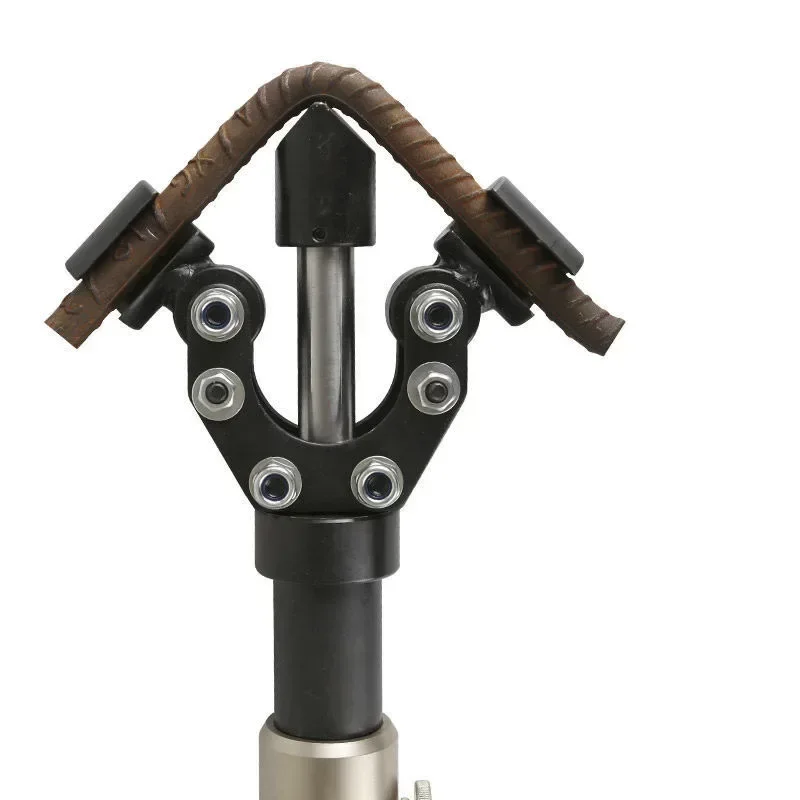 

Manual hydraulic steel bar bending machine 10-14mm range threaded steel bar bending tool