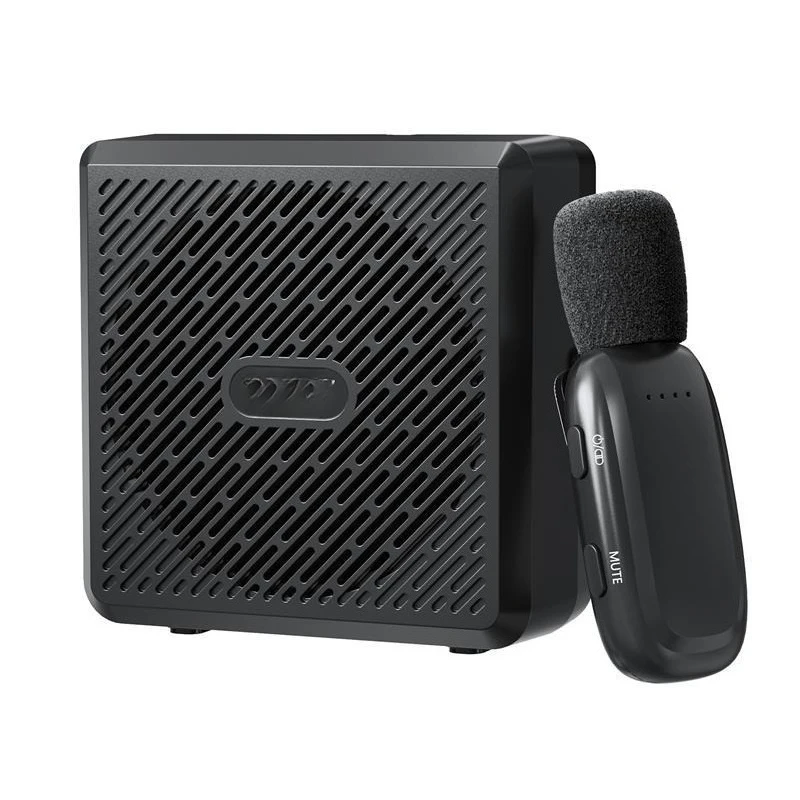 

Teacher/Guide 2.4G Wireless Loudspeaker Lectures Lavalier Noise Reduction Little Bee Microphone K5