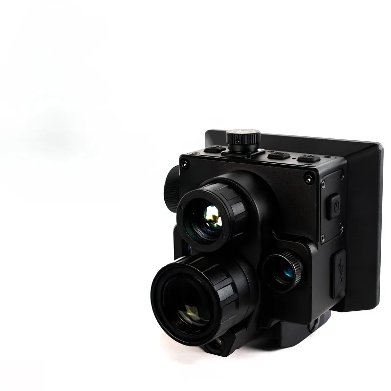 Three-light integrated heat sights with ranging high definition infrared night vision device day and night