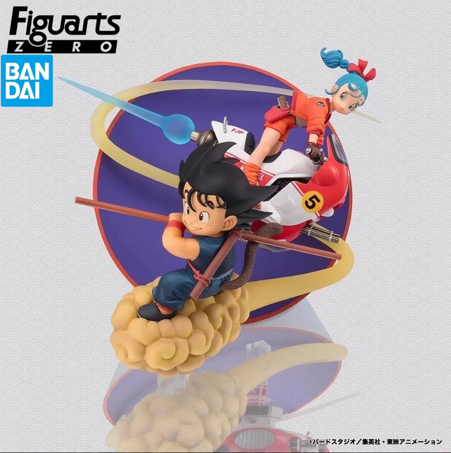 

I Stock BANDAI Dragon Ball Son Goku & Bulma Figuarts Zero Soul Limited Ver. 20CM Models Anime Toys Hobby Doll Collection