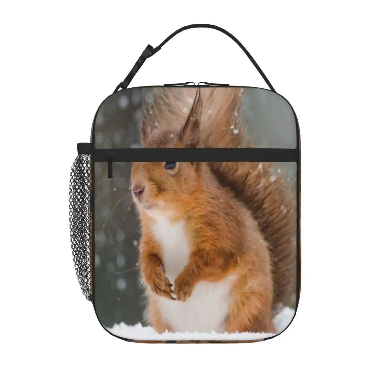 Bestselling Cute Red Squirrel Urban Street Cooler Tote Shift Work Outdoor Lunch Bag