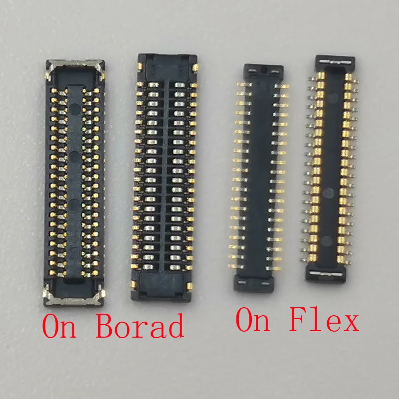 2-50Pcs LCD Display Screen Flex FPC Connector For Motorola Moto G9 Power Play G9Play XT2083 G9Power XT2091 Plug On Board 40Pin