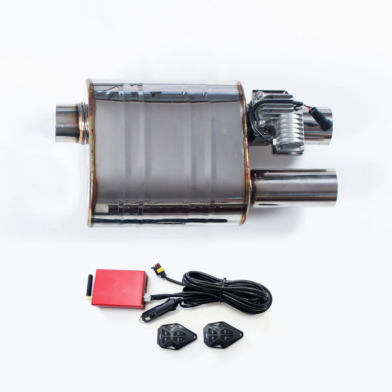 New Style Car Exhaust Mufflers Adjustable Sounds Electric Cutout Valve Control Universal Modification Kit