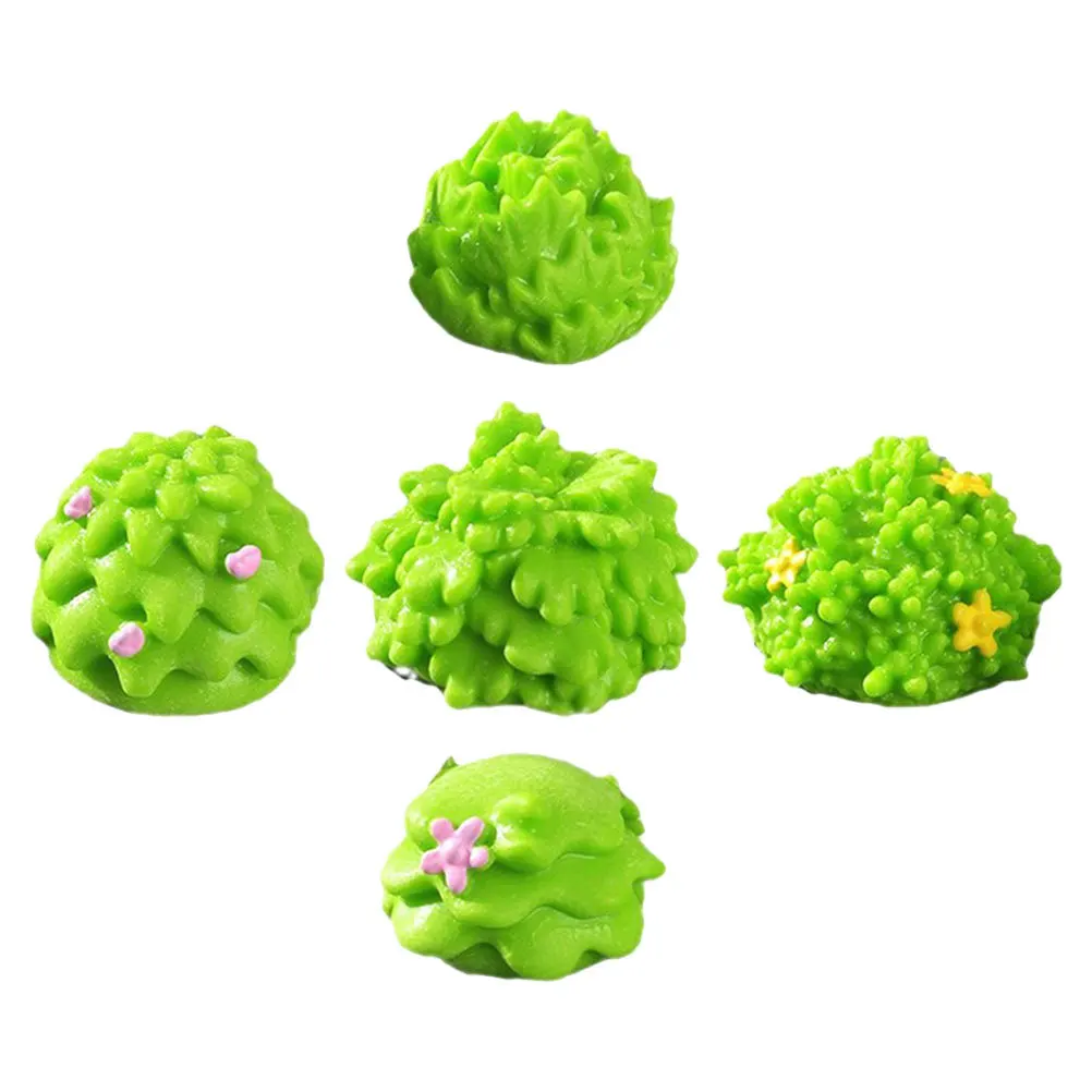 

5Pcs Miniature Grass Cluster Resin Plants Decoration DIY Fairy Garden Bonsai Landscape Micro Scenery DIY Miniature Plants