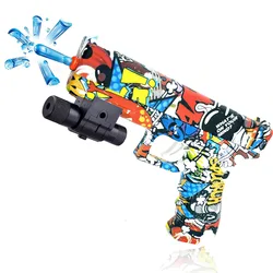G-17 Ball Blaster Pistol Toys, Manual Blaster, NO Need Charge Outdoor Shooting Toys, Backyard Games Gift