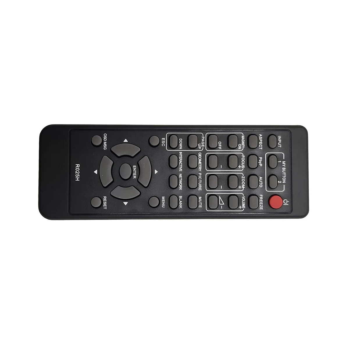 Remote Control R025H for Hitachi Projector CP-X5555 CP-X5550 CP-WX5505 CP-EW5001WN CP-EX3051WN LP-AW4001 LP-AW3