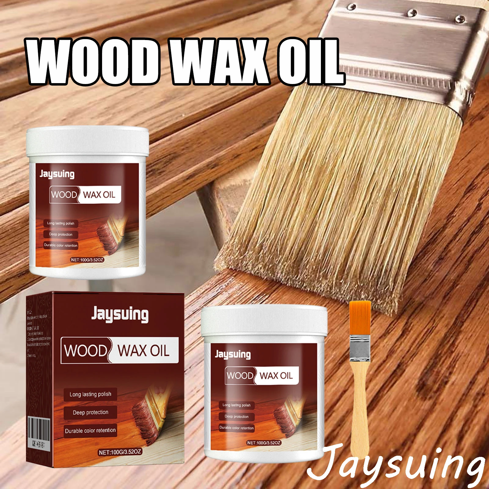 

Jaysuing воск для чистки деревянных полов, восстанавливающий оригинальный блеск, удаление пятен, полировка, питательный воск для ухода за деревянной мебелью