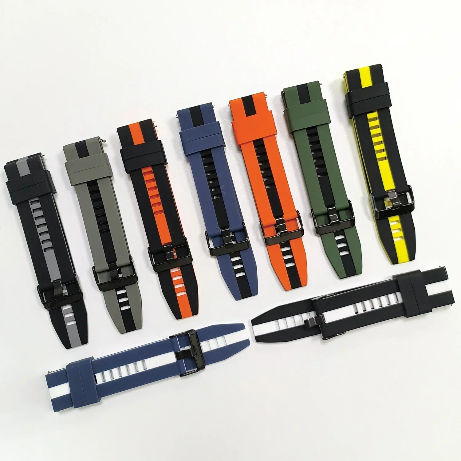シリコーン時計バンド 20/22 ミリメートルスントラン/5 9 ピークプロストラップスント垂直/オーシャン/ペースブレスレット交換時計バンドコレア