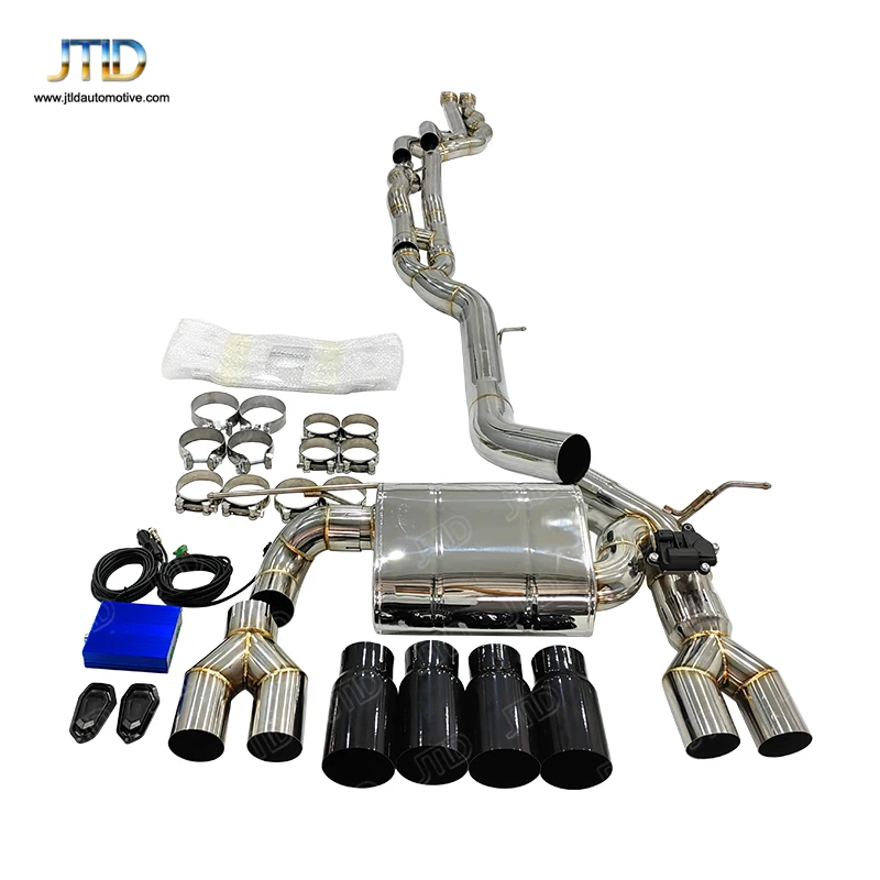 

JTLD China Factory Direct Sales Valvetronic Stainless Steel Exhaust System Catback Muffler For BMW F8X F80 F82 F83 M3 M4