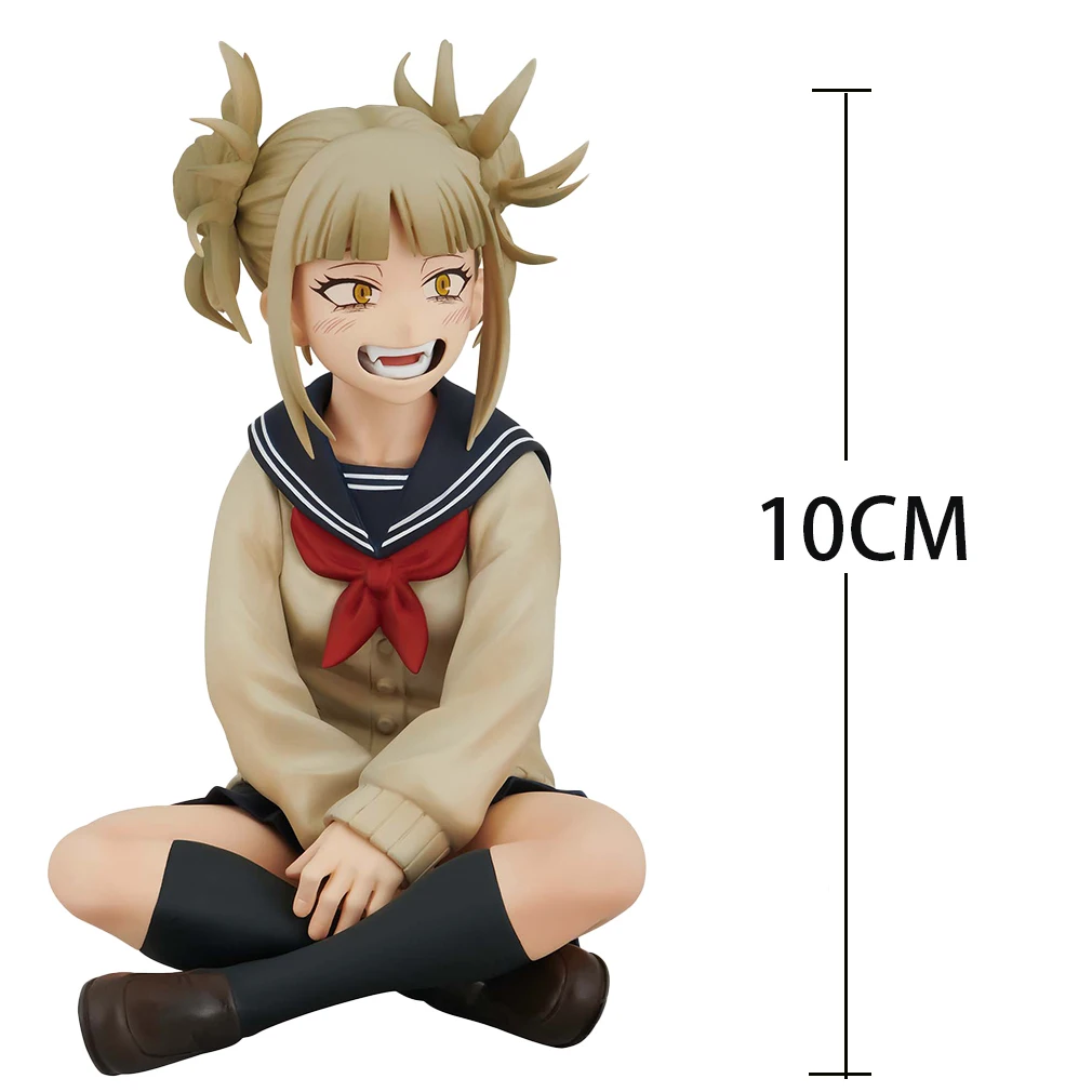 Anime MHA Figure Toga Himiko Action Figures Sitting Uraraka Ochako Figurine PVC Beauty Model Look Up Figure Toga Himiko Toy Gift view 5