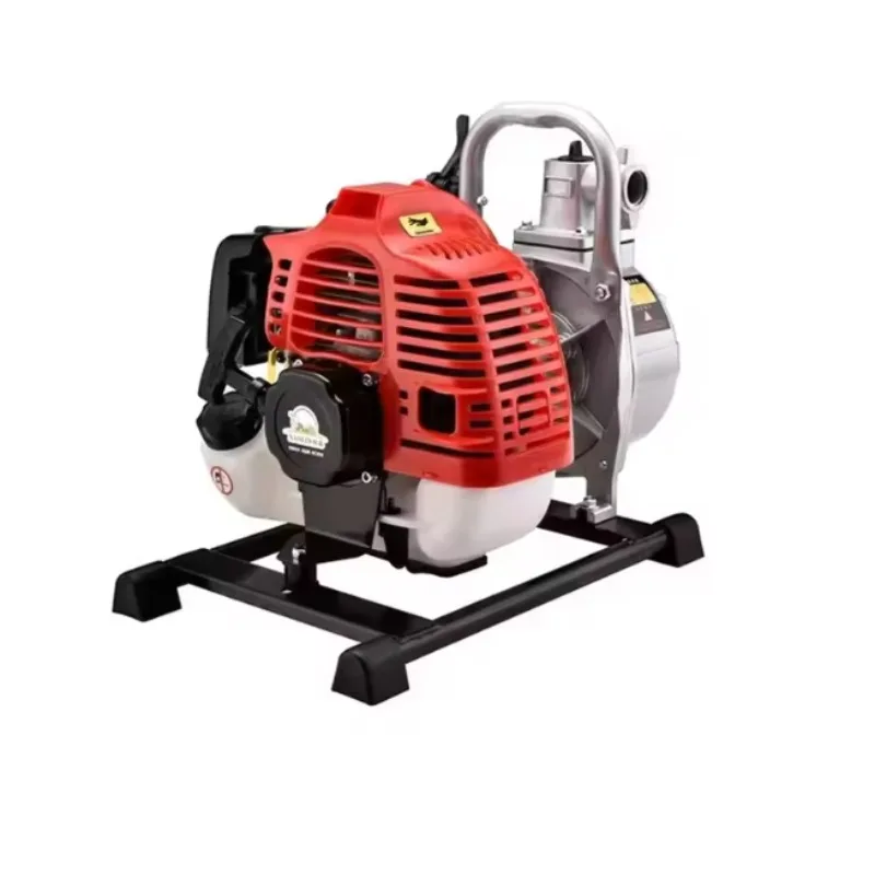 

Портативный водяной насос 1-дюймовый 2-тактный дизайн для полива садовых овощей и наружного орошения