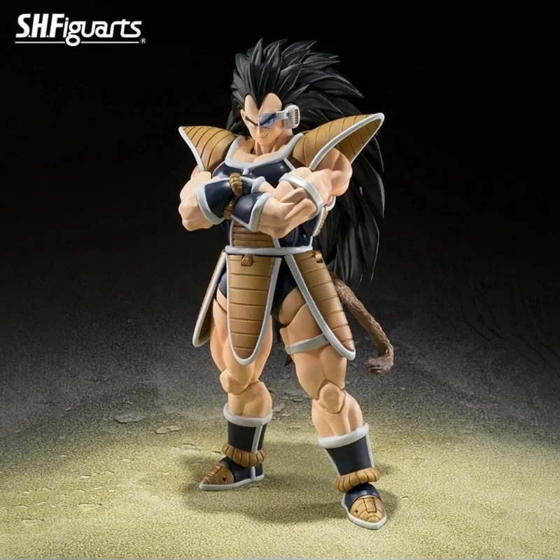 Bandai Original S.H.Figuarts Dragon Ball Z  Raditz Son Gohan Kids SDCC Figure Pvc Anime Action Figures Model Toy Gift - view 4