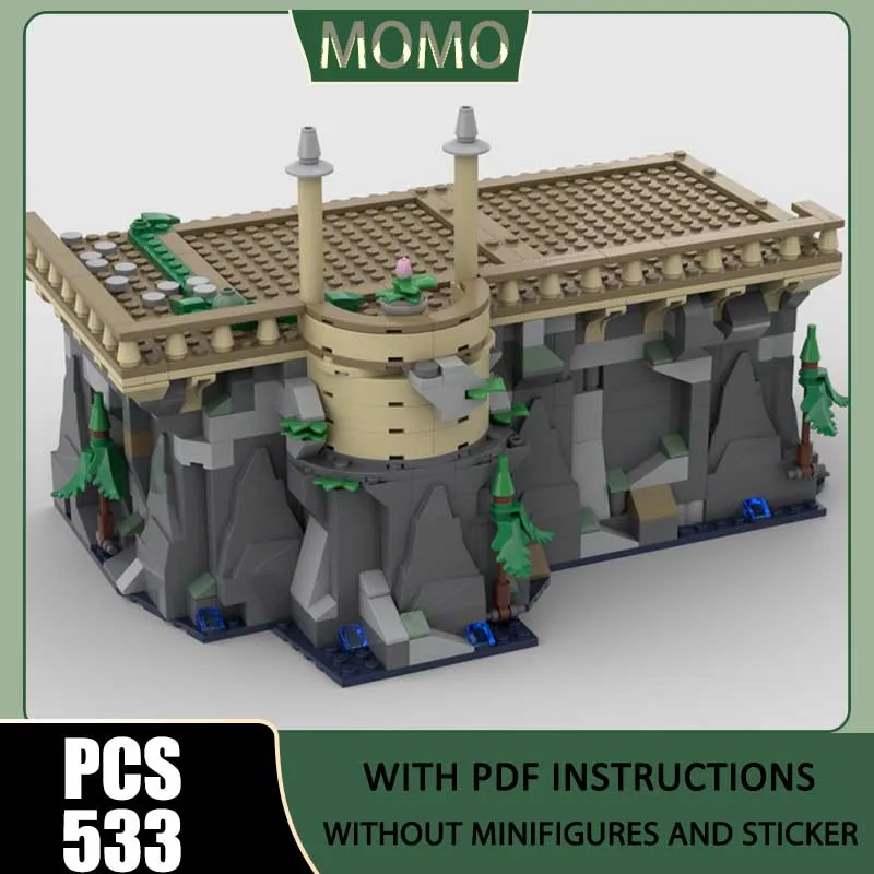 

Famous Movies Model Moc Building Blocks Brick Herbal Medicine Base Technology Brick DIY Assembly Construction Holiday Toys