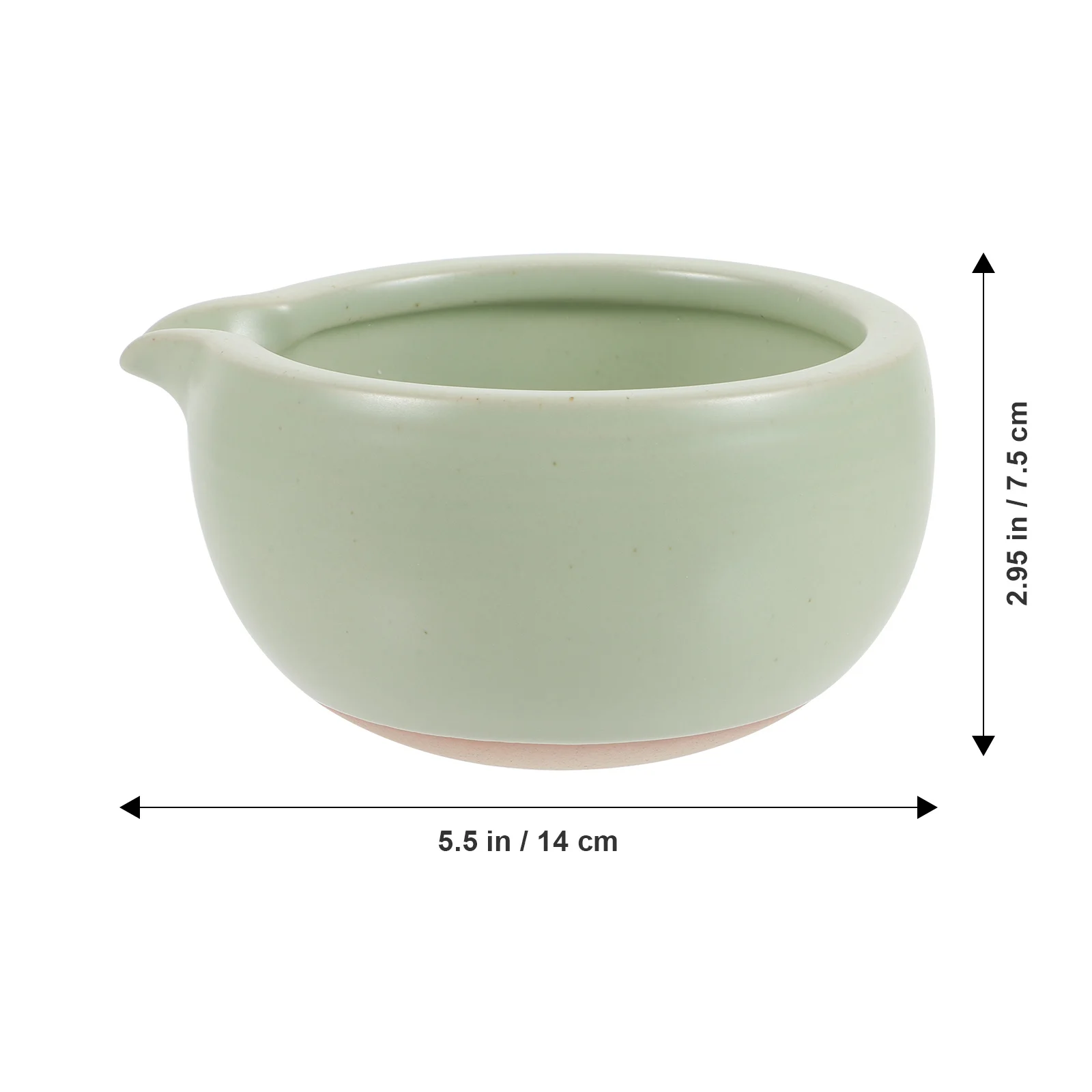 

Ceramic Matcha Bowl with Spout Traditional Japanese Tea Bowl for Tea Ceremony and Gift Matcha Cups Water Cup