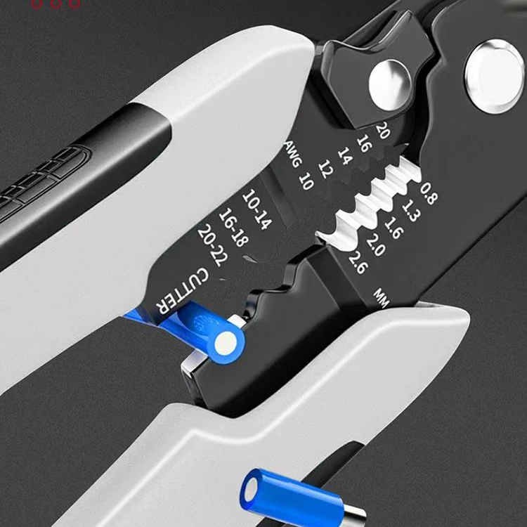 Imagem -06 - Multifuncional Bending Alicate para Eletricista Wire Stripper Linha de Corte Pressionando 100 ° Ângulo Ajustável Isolamento Ferramentas Manuais