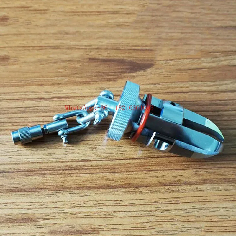 Limited Offer Three-Jaw Clamp Fixture Universal Hook For Button Tension Testing Max 500N 36mm Opening Size Tool For Quality Co