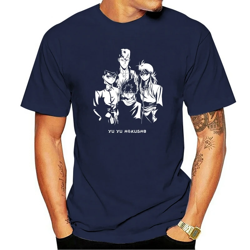 

Cotton Unisex T Shirt Yu Yu Hakusho Artwork Tee