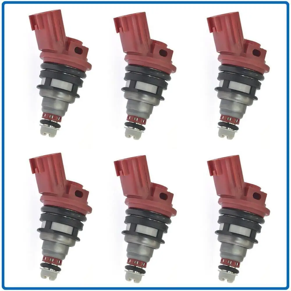 

6PCS Fuel Injector 16600-53J00 16600-10Y00 for 1991-99 Nissan 300ZX 240SX Altima