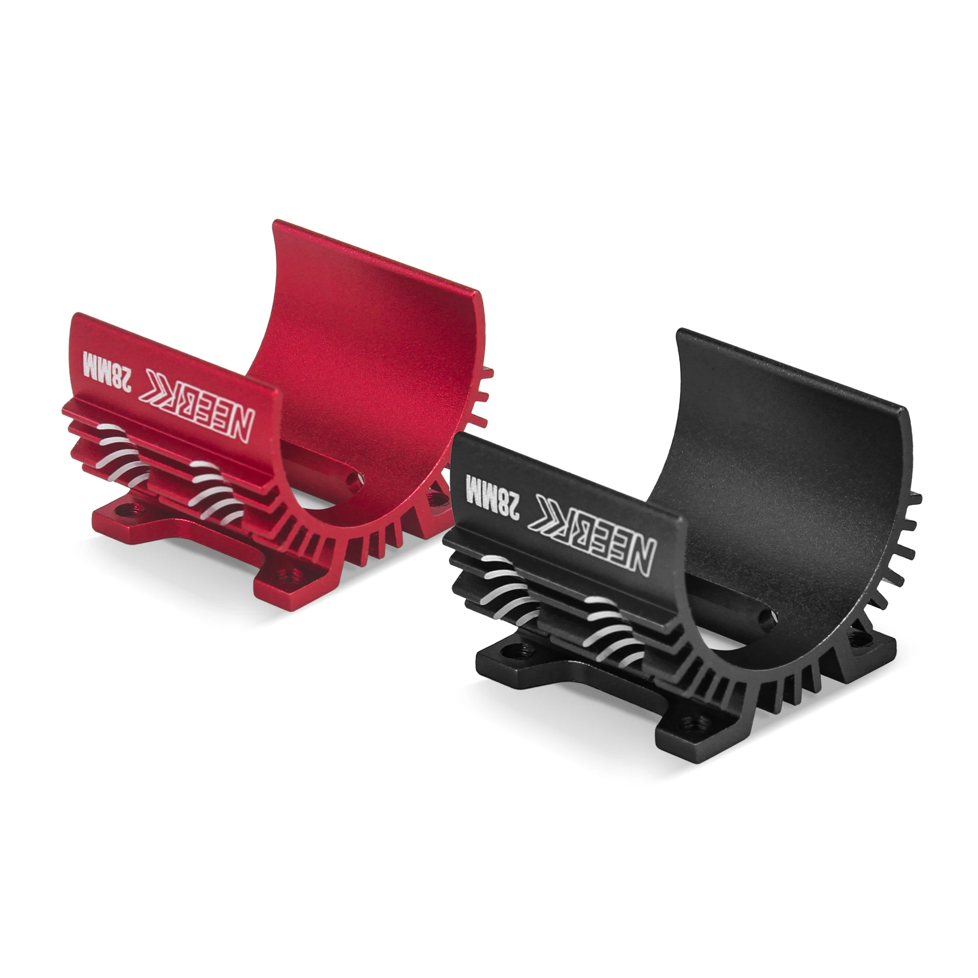 NEEBRC 28MM Metall-Kühlkörper 25mm Motor-Kühlventilator 5-12V für 1/12 1/14 1/16 RC Auto 370 380 390 2838 2840 2847 Bürstenloser Motor – Detail 8