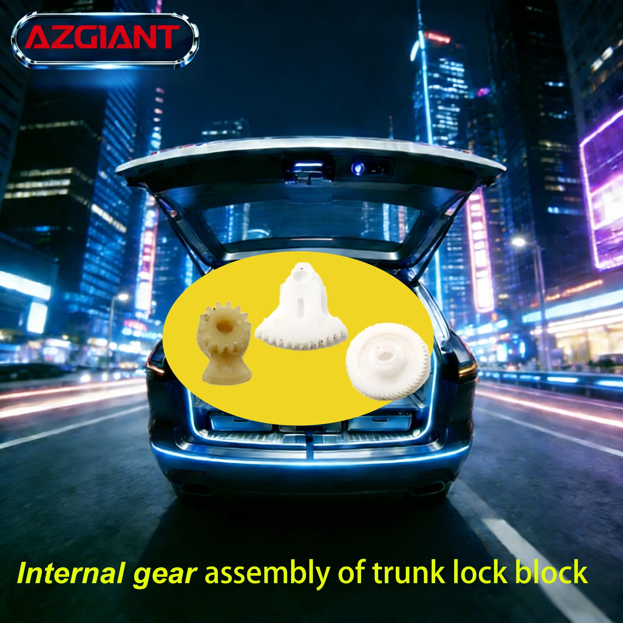 German-Engineered Quality Trunk Lock Internal Gear for Subaru Legacy 2000-2004 AZGIANT Direct Fit OEM Spec