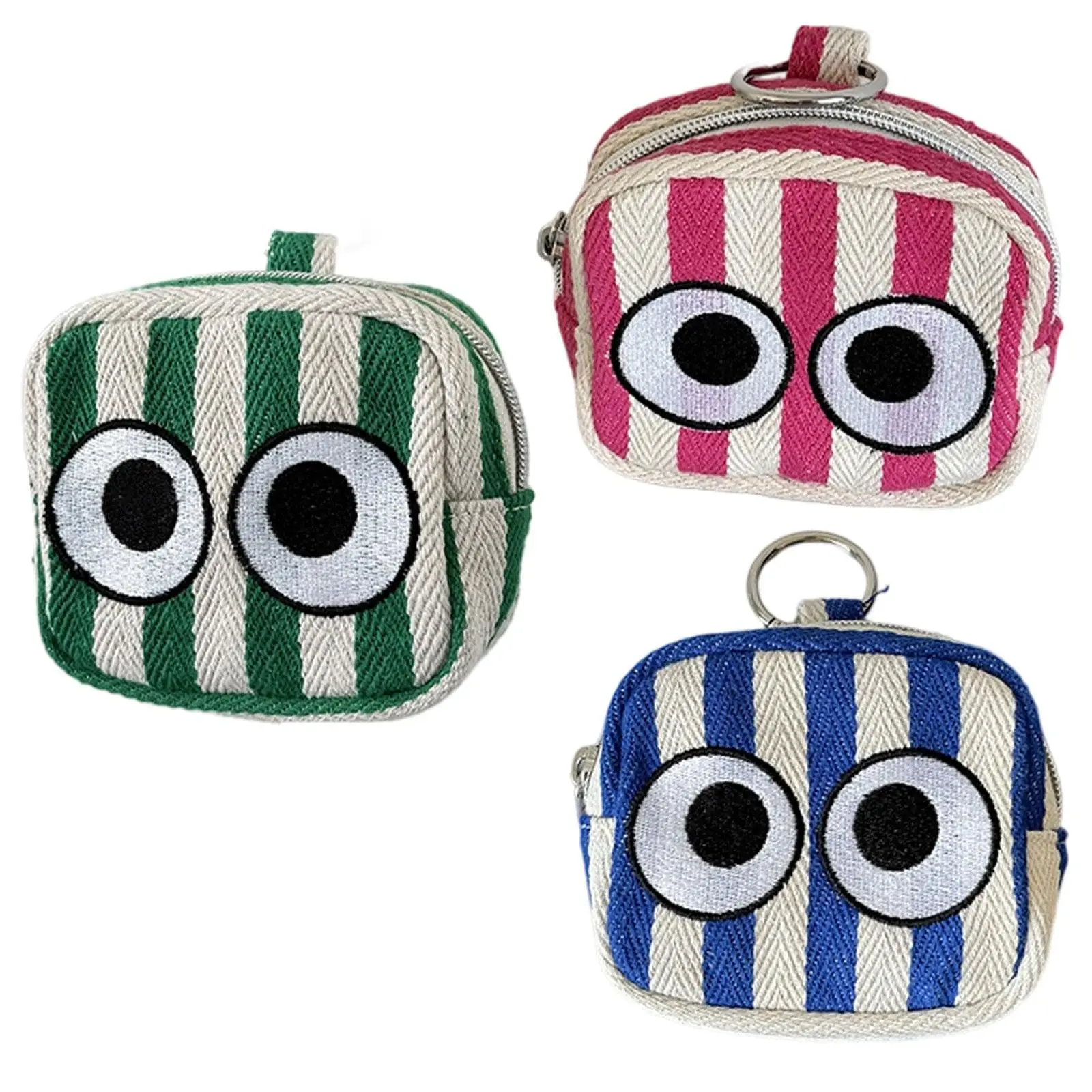 

Coin Purse Pouch Organizer with Zipper Portable Multipurpose Fashion Mini Wallet for Climbing Hiking Dorm Travel Shopping