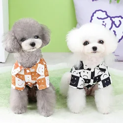 Costumes d'été pour petits chiens, vêtements pour chiots, vêtements pour animaux de compagnie moyens, chemise pour chiens