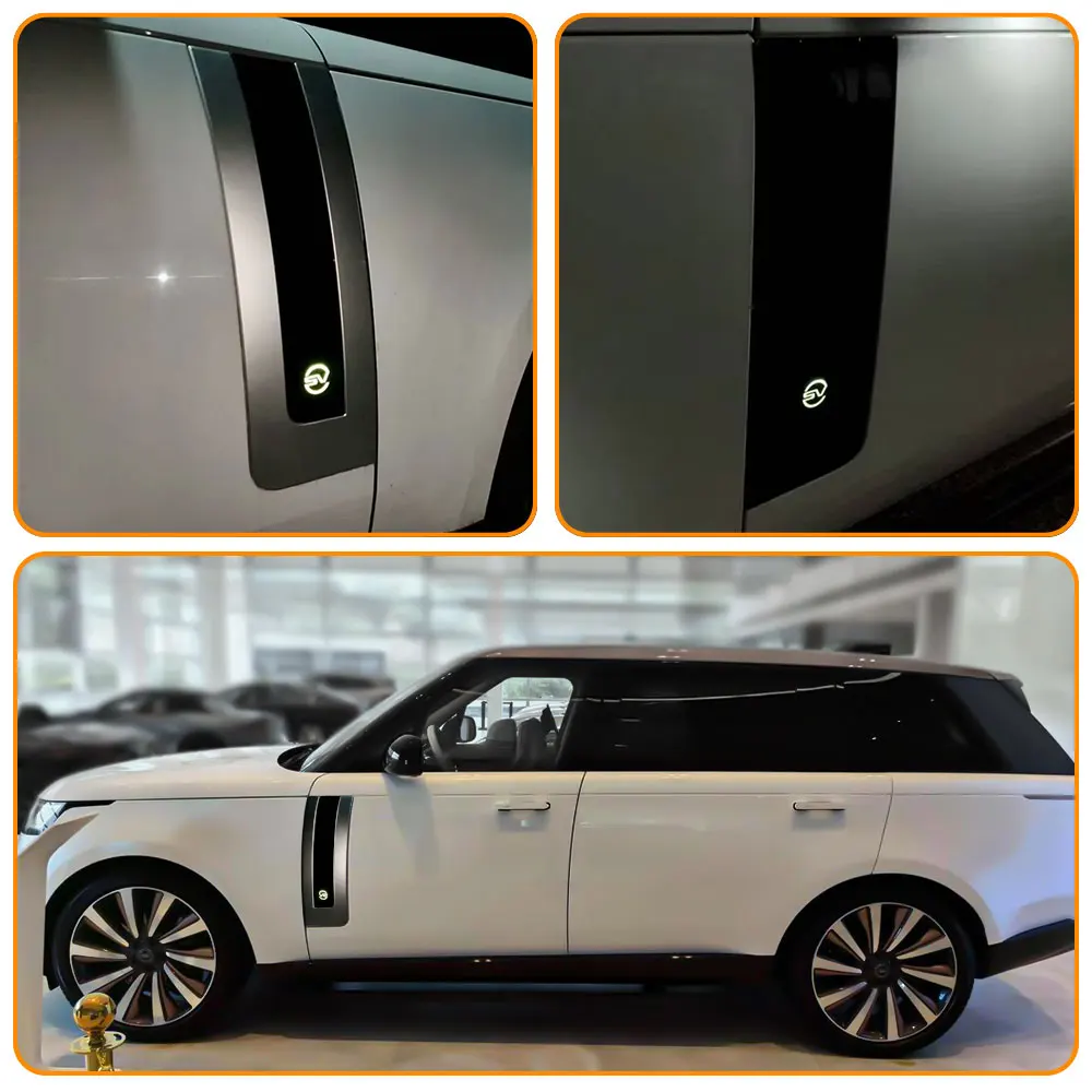 فتحات جانبية للباب مع مصباح LED لسيارة لاند روفر رينج روفر فوغ L460 2023-2025 طراز إصدار SV #5