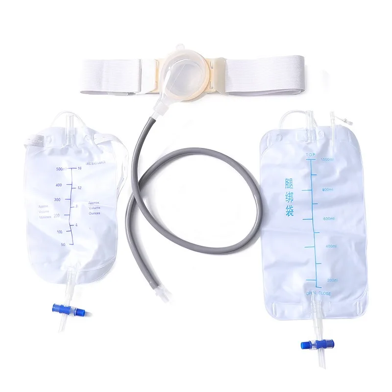 Urinary Ostomy Bag Elderly Incontinence Urinary Tracheostomy Bag Waist Side Urine Collection Bag After Bladder Surgery Day Night