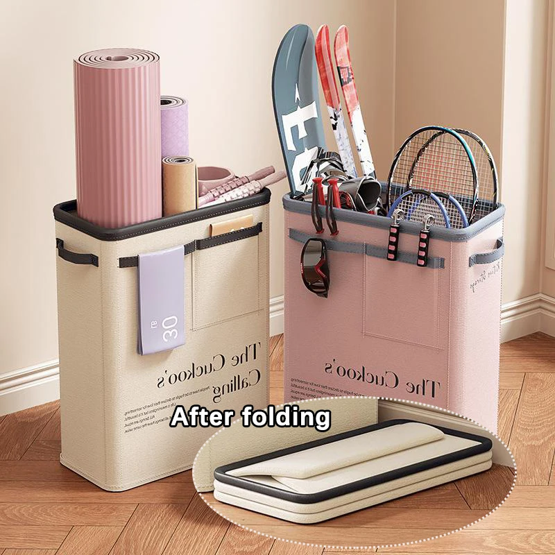 Multifunctional Foldable Waterproof Basket Large Capacity Sports Yoga Mat Storage Basket Dirty Clothes StorageBag Laundry Basket