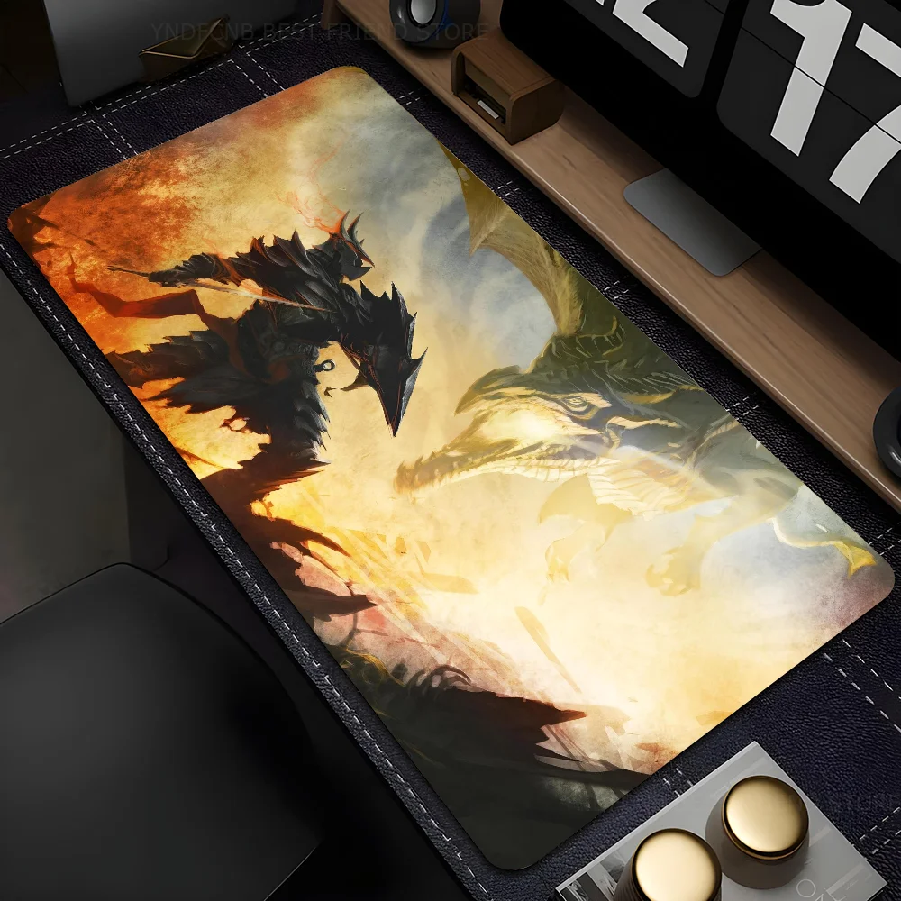 

M-Medieval K-Knight Mousepad Mouse Mat Desk Mat With Pad Gaming Accessories Prime Gaming XXL Keyboard Pad