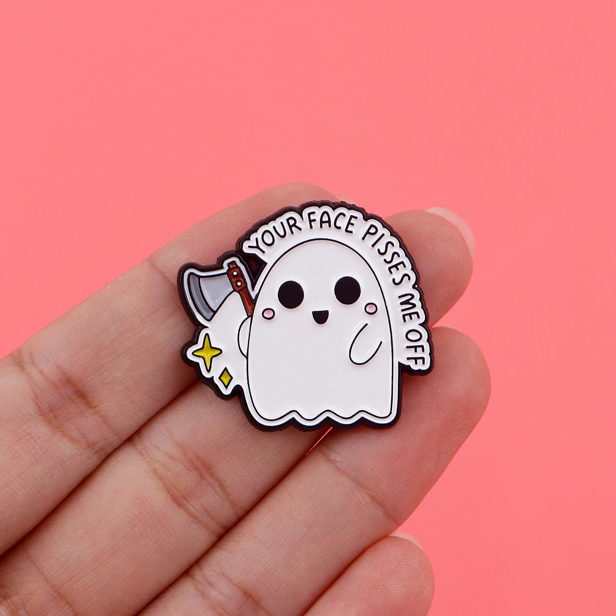 Halloween Ghost Enamel Lapel Pin Badge Pins Hats Clothes Backpack Decoration Jewelry Accessories Gifts for Friends