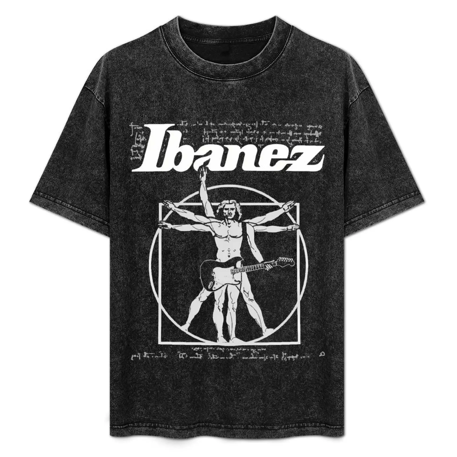 

Vitruvian Man Ibanez T-Shirt anime shirt custom t-shirts shirts men graphic