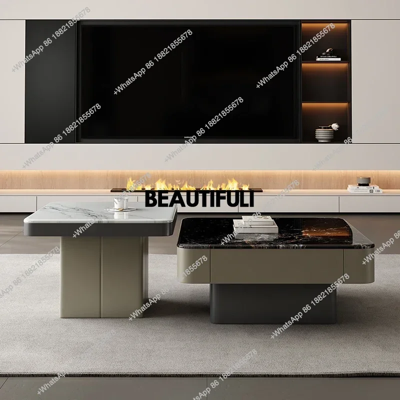 

European Elegant Coffee Table Beauty Modern Simple Luxury Coffee Tables Unique Quality Mesa De Centro Sala Home Furniture