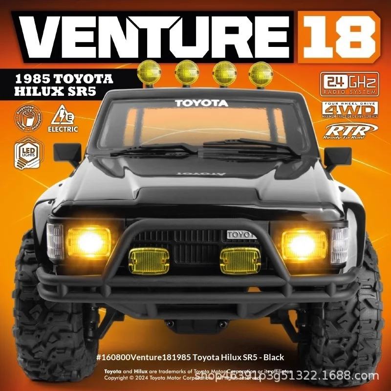 Hpi Venture18 1/18 Sr5 4wd 2 Speed Rc Crawler Electric Off Road Rock Climber Rtr