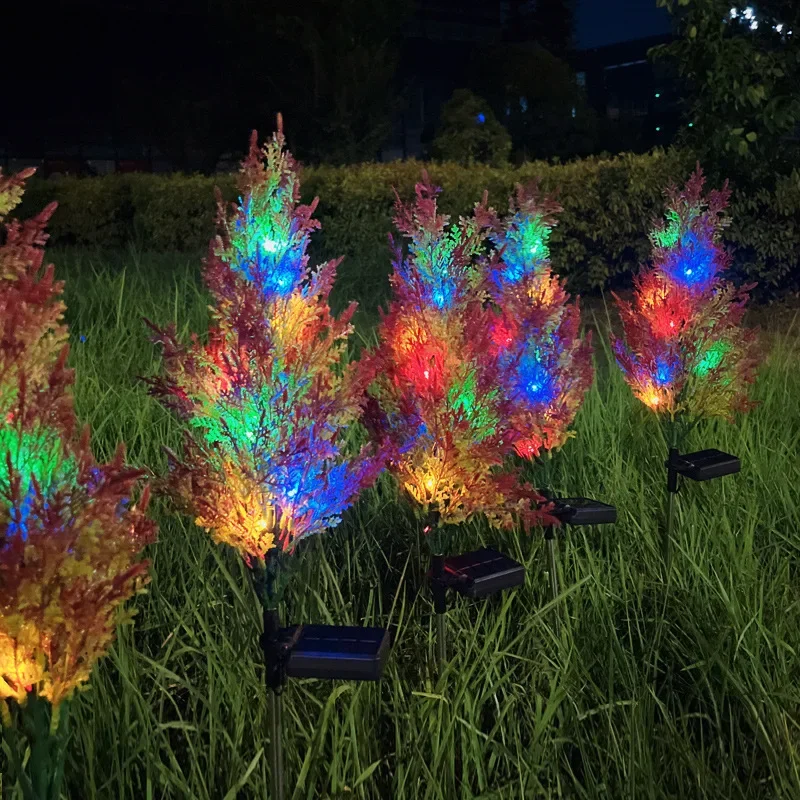 

Solar Cypress Christmas Tree Festival Decorative Lights Courtyard Lawn Landscape Lights Solar Outdoor Light Gardening Lamps