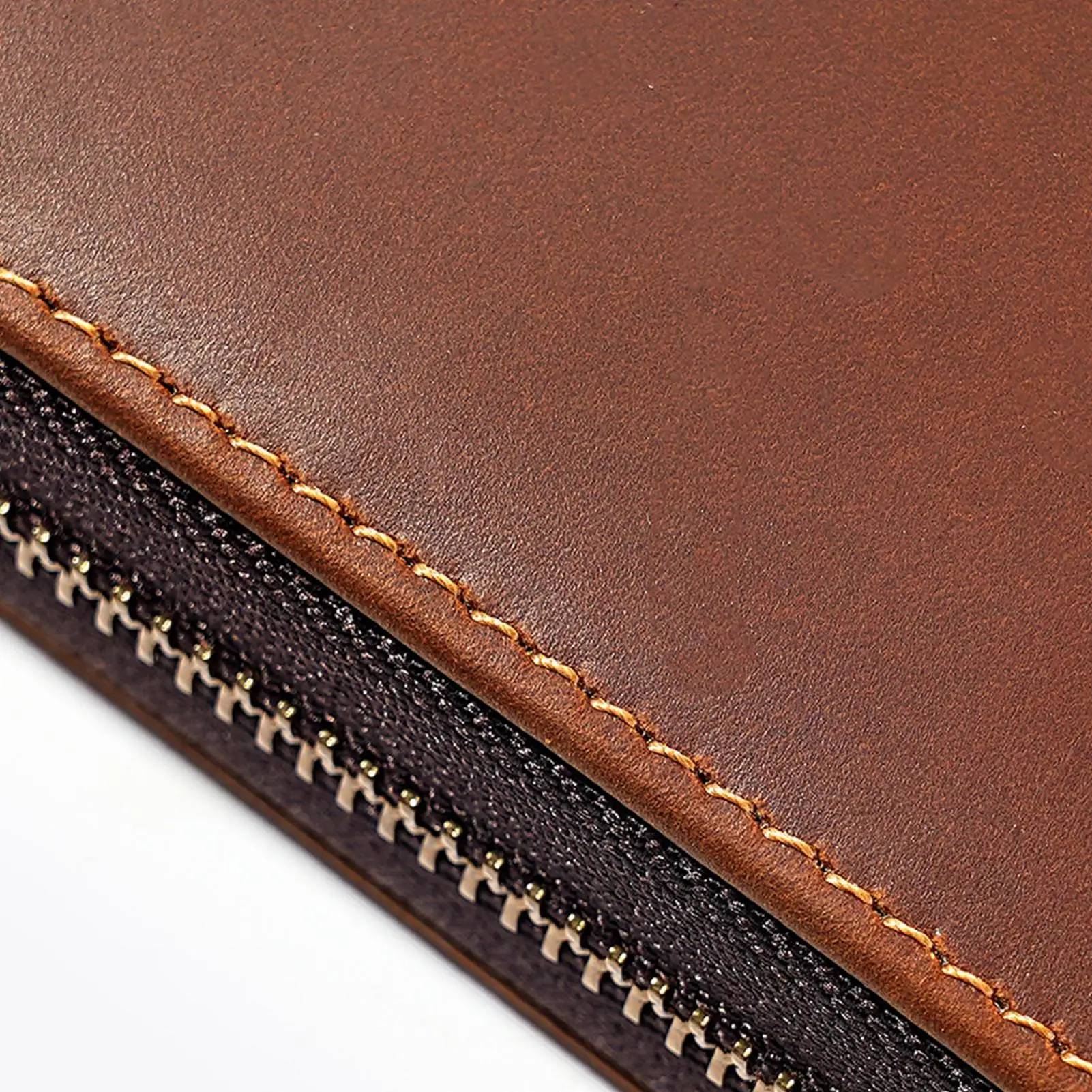 leather-fountain-pen-case-5-slot-large-capacity-zipper-stationary-bag-multi-compartment-pencil-organizer-for-eraser-color-pen