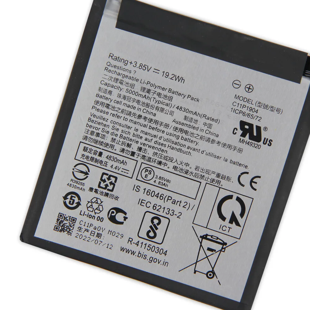 Original-Akku C11P1904 für ASUS ZenFone 7 7 Pro ZenFone 8 Flip ZS672KS ZS670KS