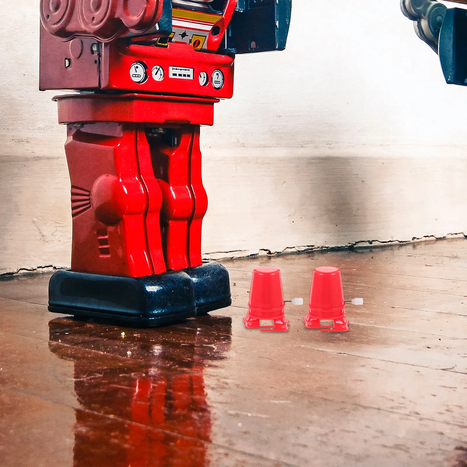 

Набор из 6 штук: механизм для робота-часовенойки, аксессуар для DIY-проектов и поделок — миниатюрная запасная часть для ручной работы из глины