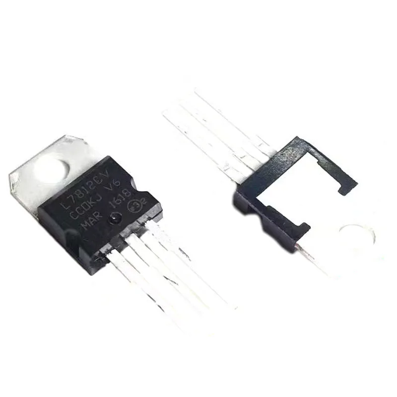 10PCS L7812CV L7812 Three-terminal Voltage Regulator Directly Inserted TO-220 12V 1.5A