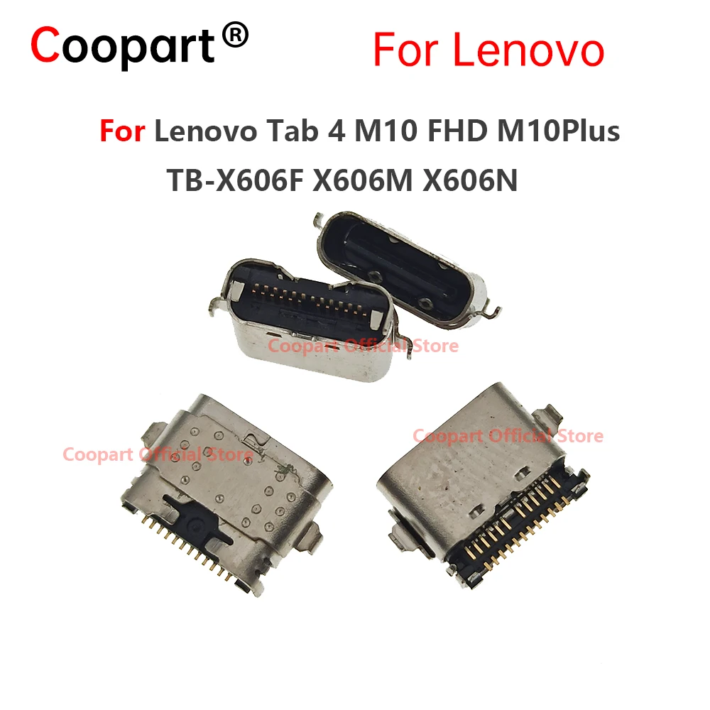 Charging Port Plug USB Charger Dock Connector Jack Type C For Lenovo Tab 4 M10 FHD M10Plus X606 TB- X606F X606M X606N
