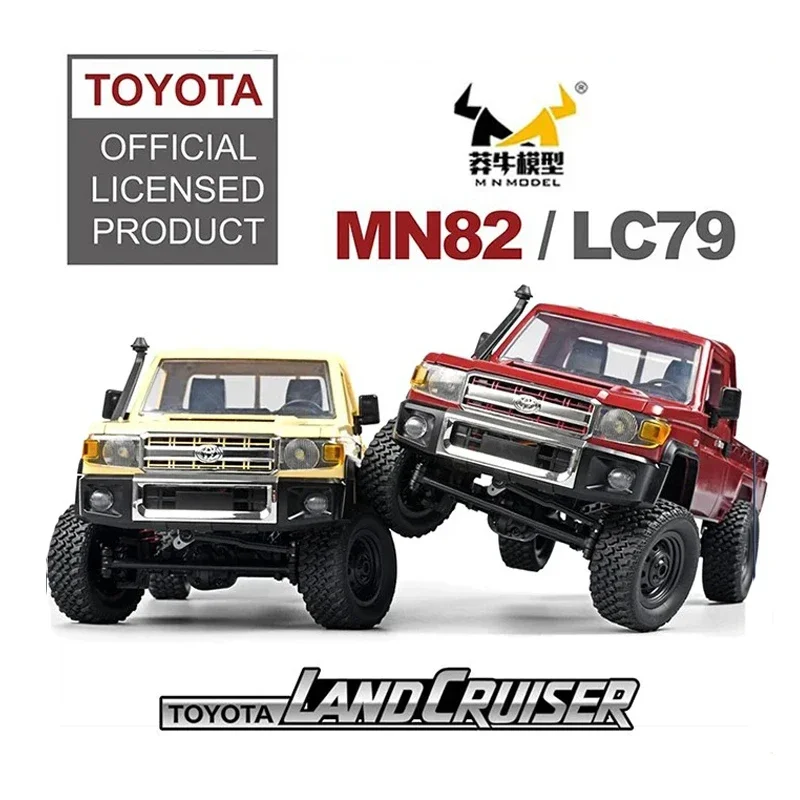 

MN82 1:12 Full Scale MN Model RTR Version RC Car 2.4G 4WD 280 Motor Proportional Off-Road RC Remote Control Car For Boys Gifts