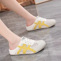 2026 Summer New Slippers Womens Retro Breathable Flat-Soled Shoes Casual Outdoor Slip-On Shoes Soft Slippers Discounted Sandals - Image 3