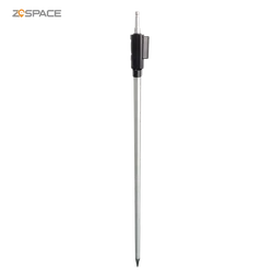 Good Quality News Prism pole gls11 Survey Aluminium Telescopic 2.15m Pole With Bubble For Total Station