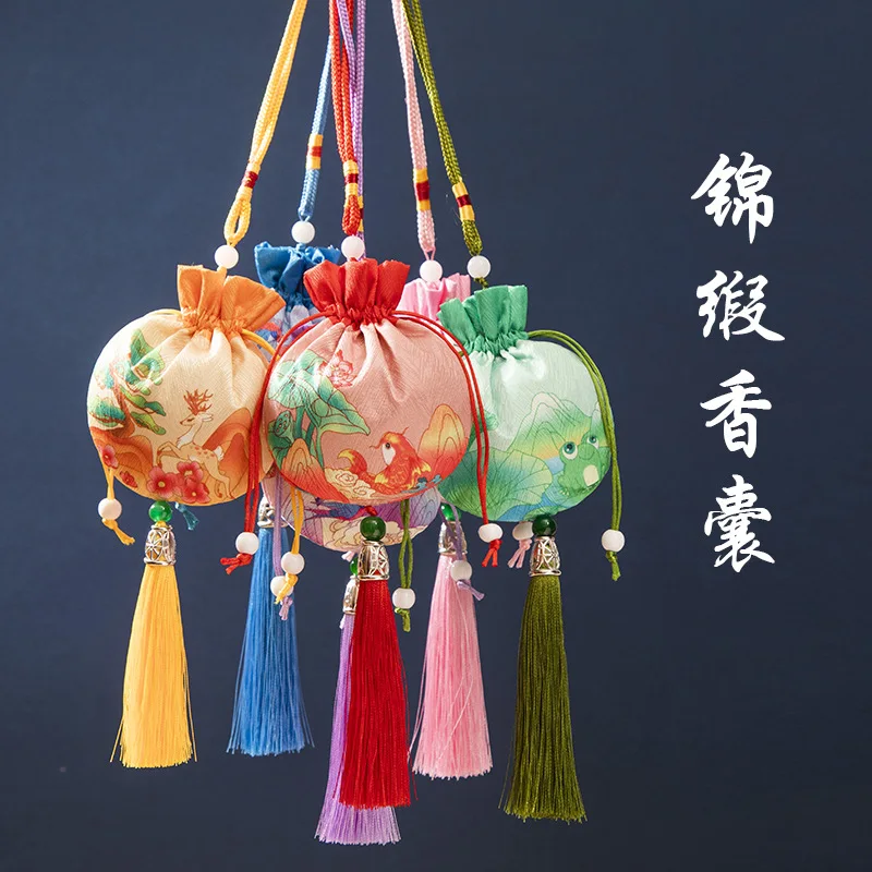 Sachet Embroidery Needlework Finished Product Cross-stitch Knitting Accessories Needlework Crafts for Adults Jewelry Pendant