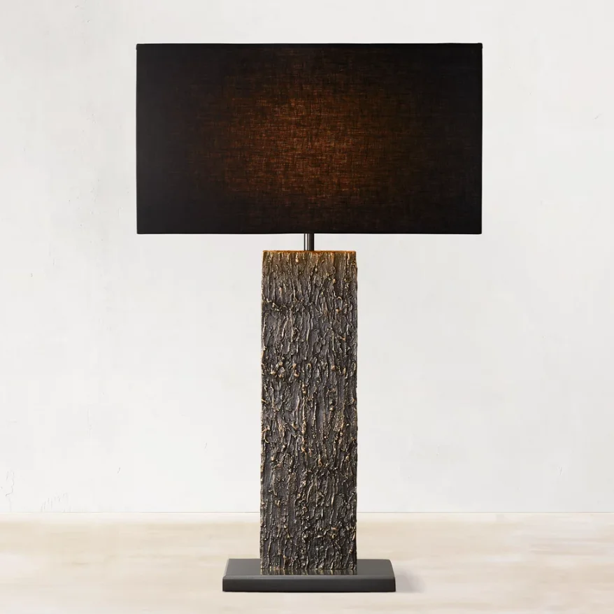 โคมไฟตั้งโต๊ะ LED ดีไซน์วินเทจแบบสั่งทำพิเศษสำหรับใช้ในร่ม โคมไฟอ่านหนังสือทองเหลืองแท้