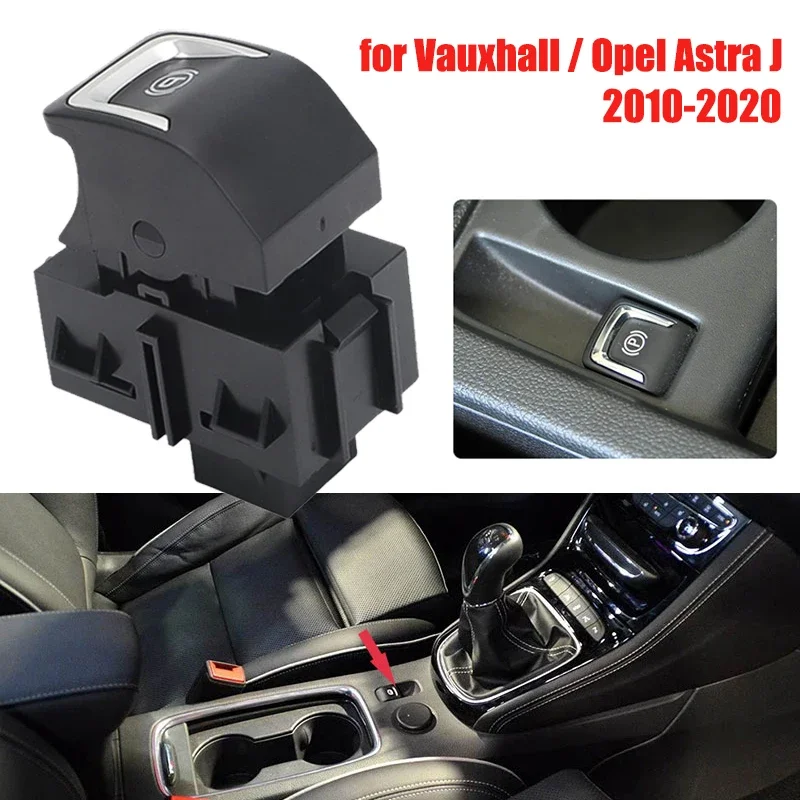 Electronic Handbrake Switch for Vauxhall Opel Astra J 2010 2011-2020 8 Pins Parking Hand Brake Button Switch 20843230 1240429
