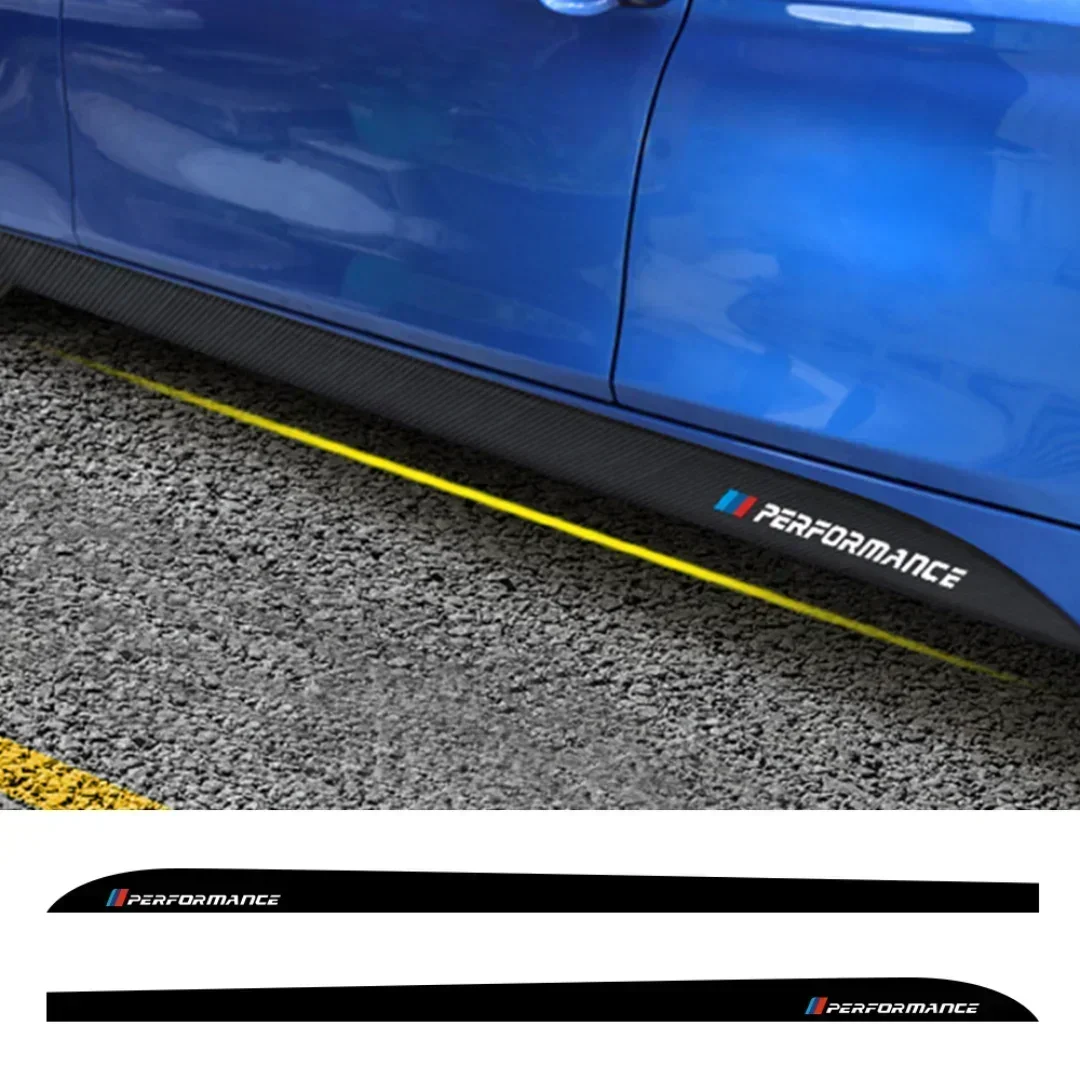 

Наклейки с логотипом M Performance для BMW E60 E61 E90 F10 F30 F31 F32 F33 F22 F23 F15 F85 G30, боковая юбка, виниловая тюнинг, автомобильные аксессуары